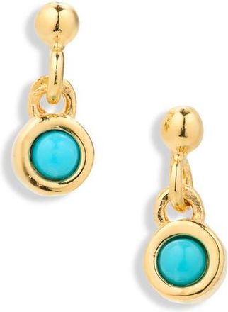 Madewell Demi-Fine Turquoise Drop Earrings in Turquoise Multi at Nordstrom