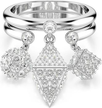 Swarovski Dames, Accessoires, Grijs, Maat: 55 MM Tweed