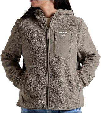 Maloja ArollaM. Fleecejacke f&uuml;r Damen | grau/braun