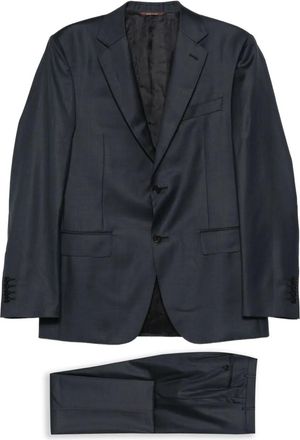 Canali Pak met enkele rij knopen - Blauw