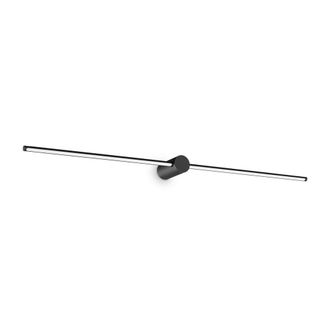 Netlighting Filo 2 Light Bathroom Over Mirror Light Black 2000Lm 3000K IP44