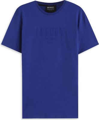Freddy T-shirt in Cotone con Stampa frontale in tono colore