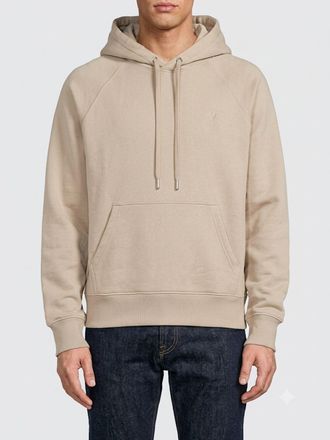 Ami Felpa con cappuccio in cotone relaxed fit con tasca a marsupio e coulisse