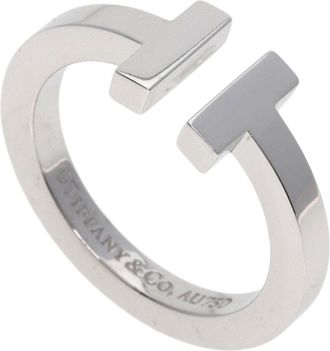 Tiffany & Co. White Gold White Gold (18K) Band Ring (Pre-Owned)