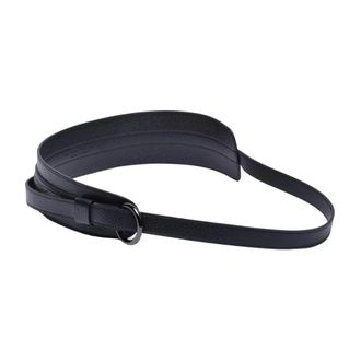 Fabiana Filippi Leren riem met unieke stijl - Dames - Accessoires - Zwart - Maat: ONE Size Leer