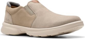 Clarks Bradley Ease Slip-On in Light Grey at Nordstrom Rack, Size 10.5
