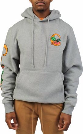 Carrots by Anwar Carrots Wordmark Hooded Sweatshirt In Heather Grey
