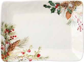 Certified International Woodland Rectangular Platter
