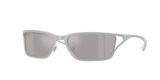 Diesel DL1015 10076G Mens Sunglasses Silver Size 58