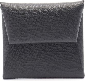 Hermès Black Epsom Leather Coin Purse/Coin Case (Pre-Owned)