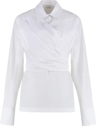 Sportmax White Tailored Solid Shirt