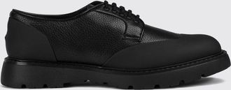Doucal's Scarpe Derby in pelle di cervo con punta e suola in gomma