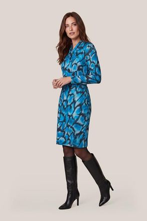 Mart Visser Robin Print Jurk Blauw / Multi