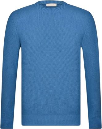 Gran Sasso Heren, Truien, Blauw, Maat: 3XL Katoen