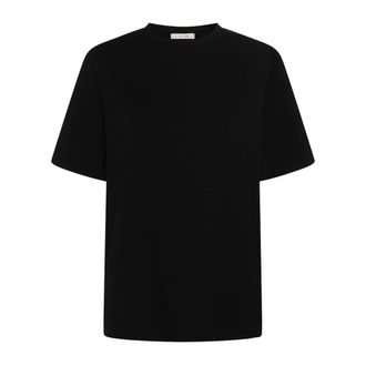 The Row Tops, Dames, Zwart, S, Katoen, Chiara Top