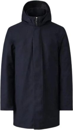 Mackage Roland 2-in-1 Donsjas - Heren - Parka Jassen - Blauw - 2XS - Leer - Jassen
