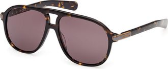 adidas OR0136 52E Mens Sunglasses Tortoiseshell Size 58