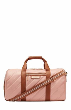 DKNY Bias Duffel Bag in Peach Bloom at Nordstrom