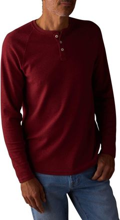 The Normal Brand Puremeso Everyday Henley in Redwood at Nordstrom, Size Xx-Large