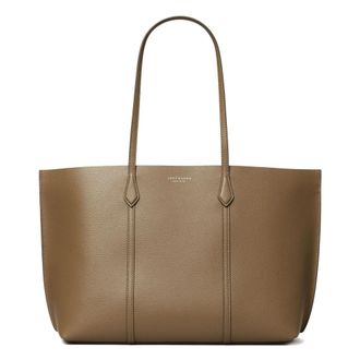 Tory Burch Tory Burch, Tote Bags, female, Brown, Size: ONE SIZE Perry Tote