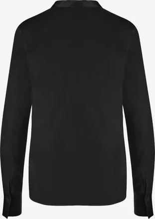 F.it Womens Shirt Stretch Silk Black