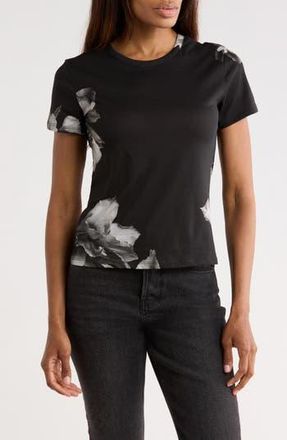 AllSaints Bela Cotton T-Shirt in Ione Black at Nordstrom Rack, Size X-Small