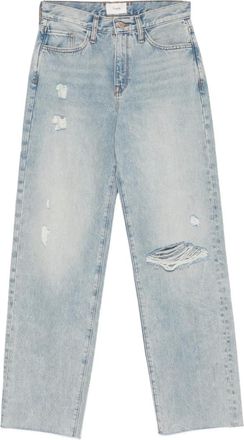 Triarchy Gerafelde jeans - Blauw
