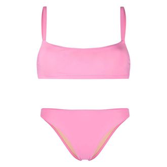 Lido Pink Solid Swimwear