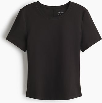 H&M Sport-T-Shirt mit SoftMove - Schwarz