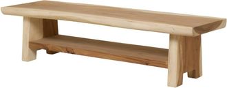 Wabi Home Mueble de tv de madera maciza de trembesí 180cm