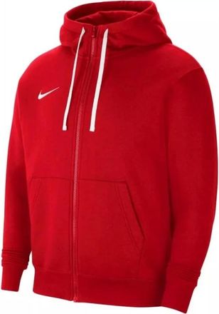 Nike Fitness, Heren, Rood, L, Katoen, Park 20 Hoodie met volledige rits
