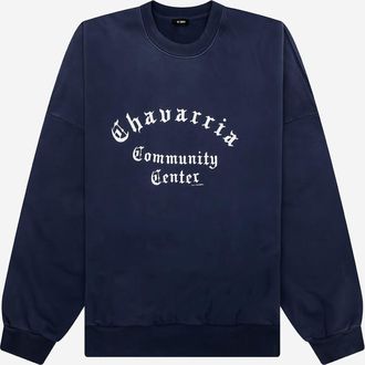 Willy Chavarria Cotton Sweatshirt With Logo
