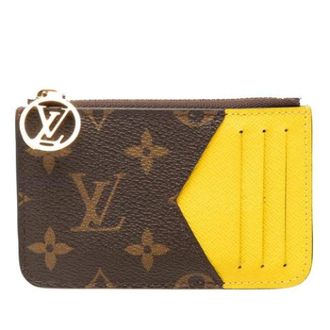 Louis Vuitton Pre-owned Wallets, female, Brown, Size: ONE SIZE Pre-owned Card Case