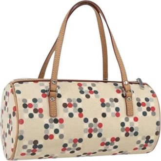 Burberry Pre-owned Canvas Handtas - Dames - Vintage Handtas - Veelkleurig - ONE Size - Vintage