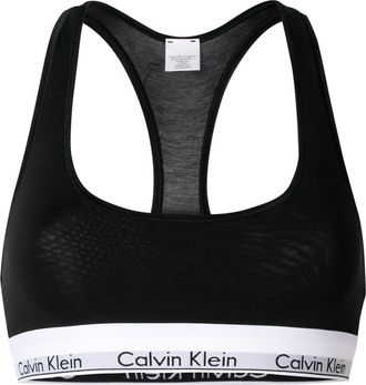 Calvin Klein Underwear Top con fascia logata - Nero