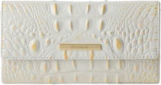 Brahmin Cordelia Croc Embossed Leather Wallet in Chantilly at Nordstrom