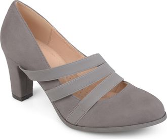 Journee Collection Women & apos;s Comfort Loren Medium and Wide Width Pumps