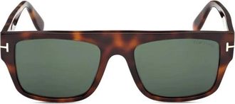 Tom Ford Dunning-02 Zonnebril - unisex - Zonnebrillen - Bruin - 55 MM - Accessoires