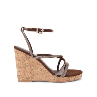 Carvela Womens Ravello Wedge Heels - Brown - Size UK 5