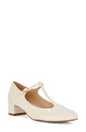 Dune London Believable T-Strap Pump in Ecru at Nordstrom, Size 40