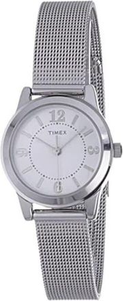 Timex Wmns Classc Slver Mesh Watch T2P457