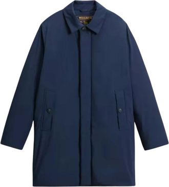 Woolrich Cloud Lamar Coat - Coats - Hombre - Azul - XL