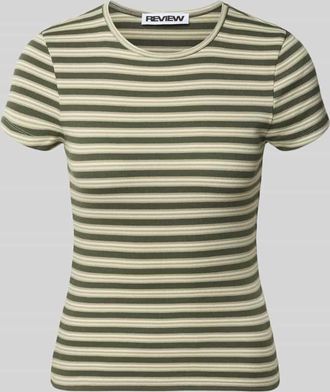 Review T-Shirt mit Rundhalsausschnitt in Schilf, Gr&ouml;&szlig;e XL