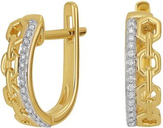 Carriere Jewelry 14K 0.06 Ct. Tw. Diamond Earrings