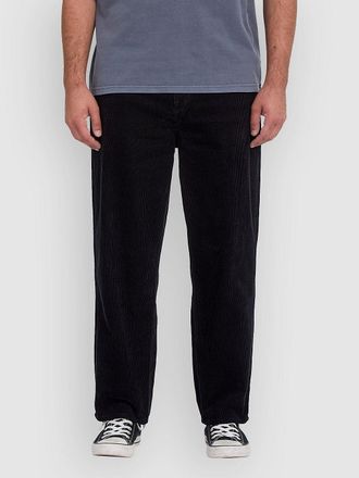 Volcom Billow Tapered Pantalones de pana negro