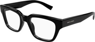 Saint Laurent Glasses, unisex, Black, 51 MM, Black Transpare Eyeglasses SL 804