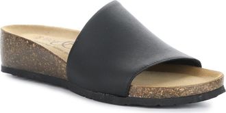 Bos. & Co. Lux Slide Sandal in Black at Nordstrom, Size 10-10.5Us