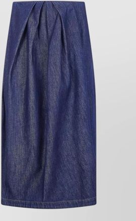 Dries Van Noten midi knee length skirt nylon silk blend