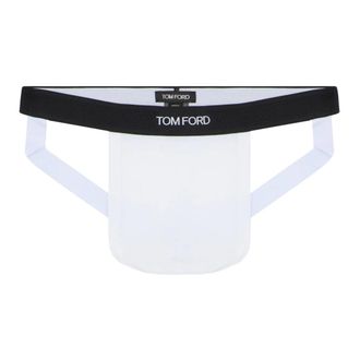 Tom Ford Cotton Jersey Slip - Heren - Ondergoed - Wit - Maat: L Jersey