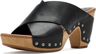 Kork-ease Gracie Womens Slide Shoes Black : 10 M, Leather